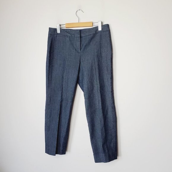 Sandro Navy Trousers - Picture 2 of 10
